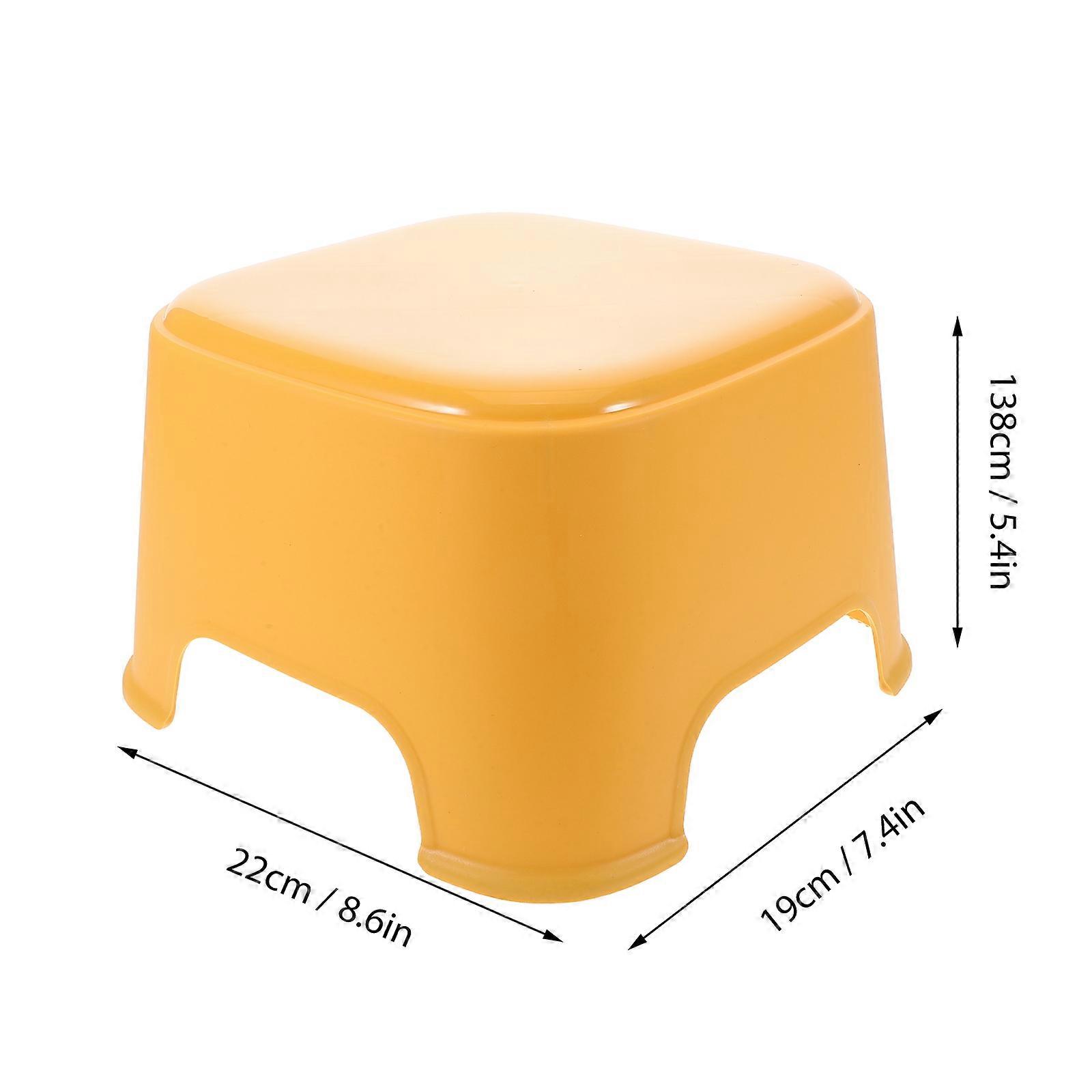 Children's Stool Plastic Step Stool for Bathroom Comfortable and Safe