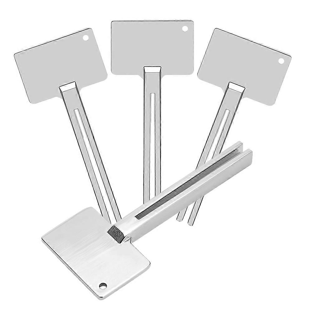 Silver Stainless Steel Tube Squeezer for Toothpaste Dispensing 4Pcs Set