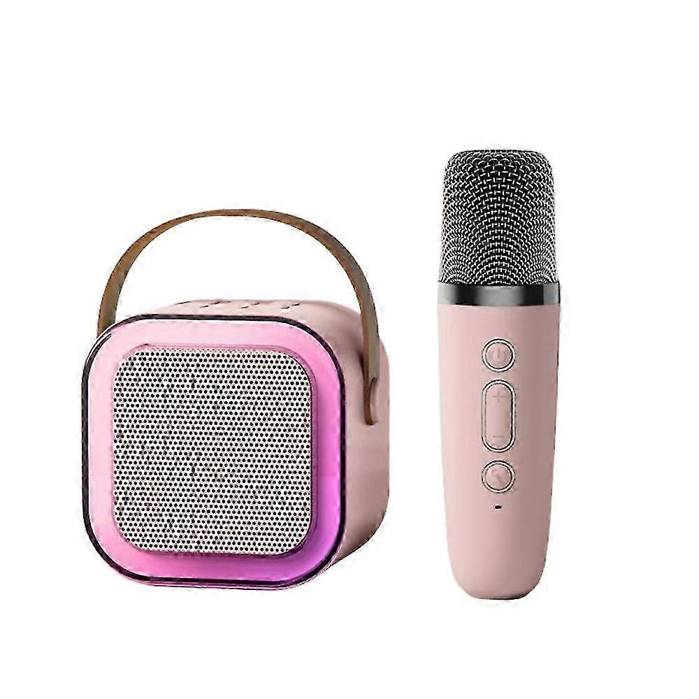 Mini Karaoke Machine, Mini Karaoke Machine met 1/2 Draadloze Microfoons