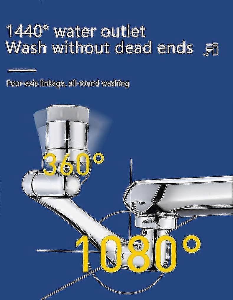 1080+360 Tap Aerator Universal Rotating Tap Extender 25-26