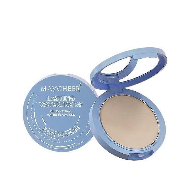 Pressed Face Powder SoftFocus Matte Finish with BuiltIn Mirror for Long Lasting Shine Control