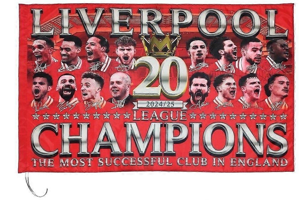 Liverpool Champions Flag QQ 0778