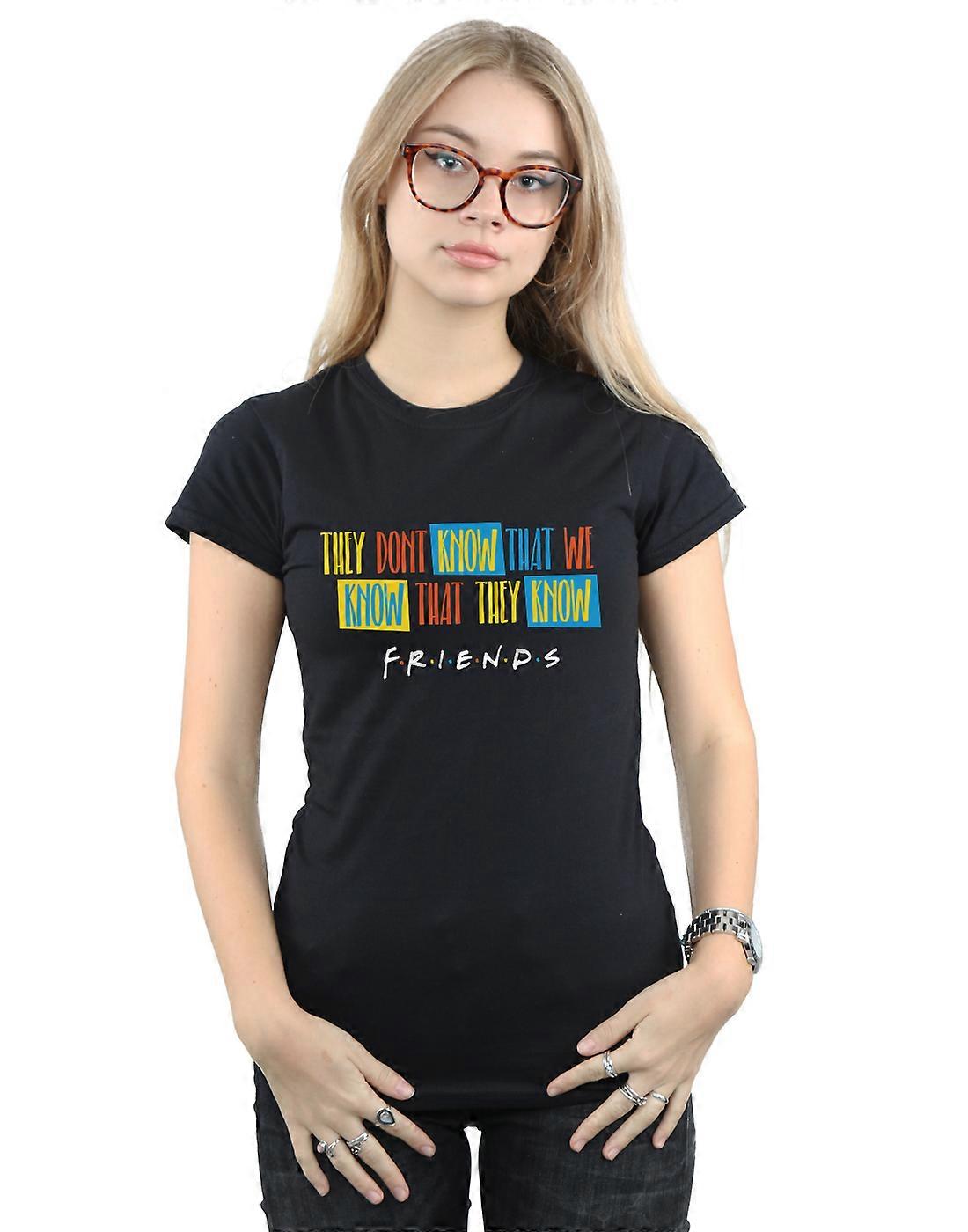 Vrienden Women's They Don't Know Script T-Shirt