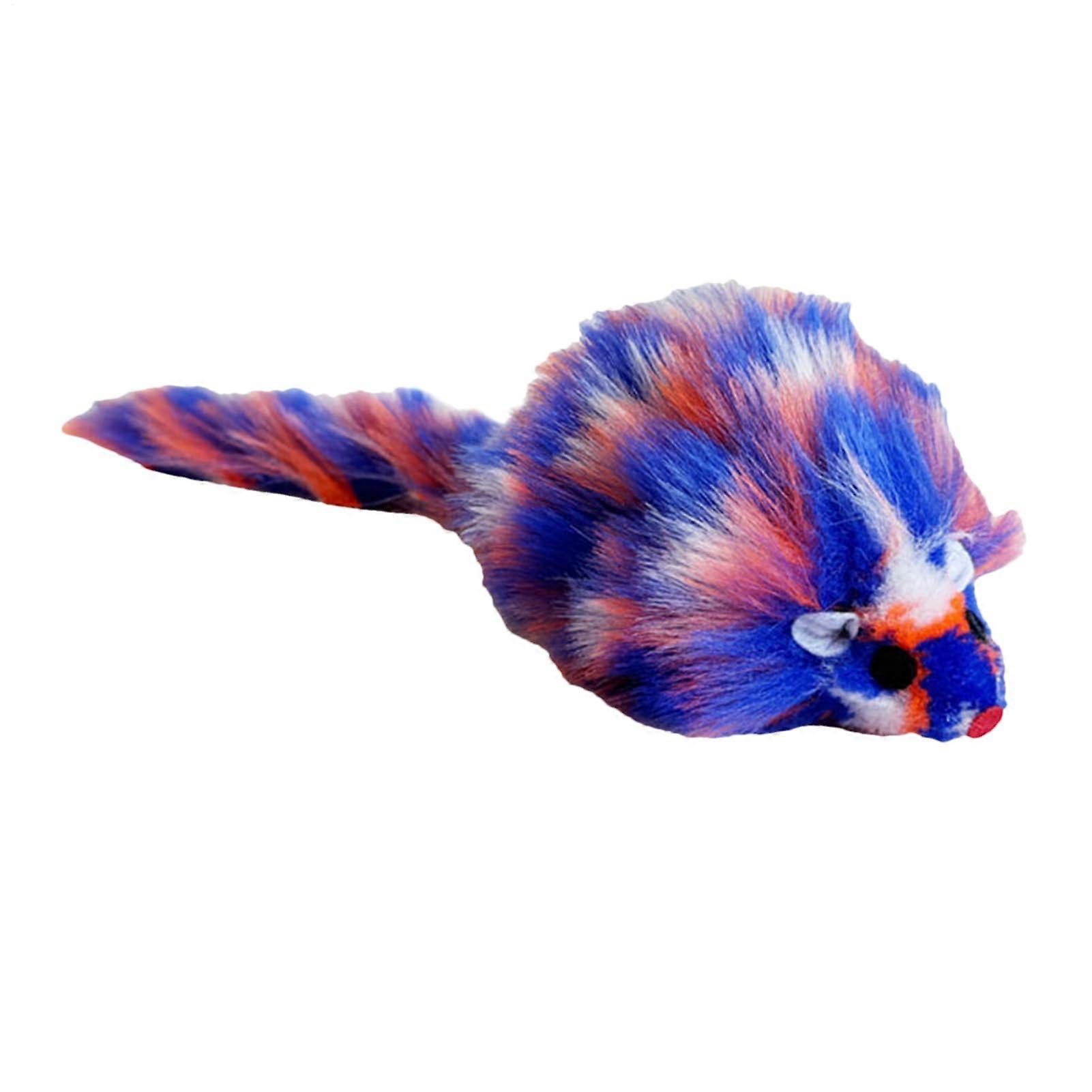 Interactive Cat Toy with Realistic Squeaky Mice for Indoor Kitten Play and Training