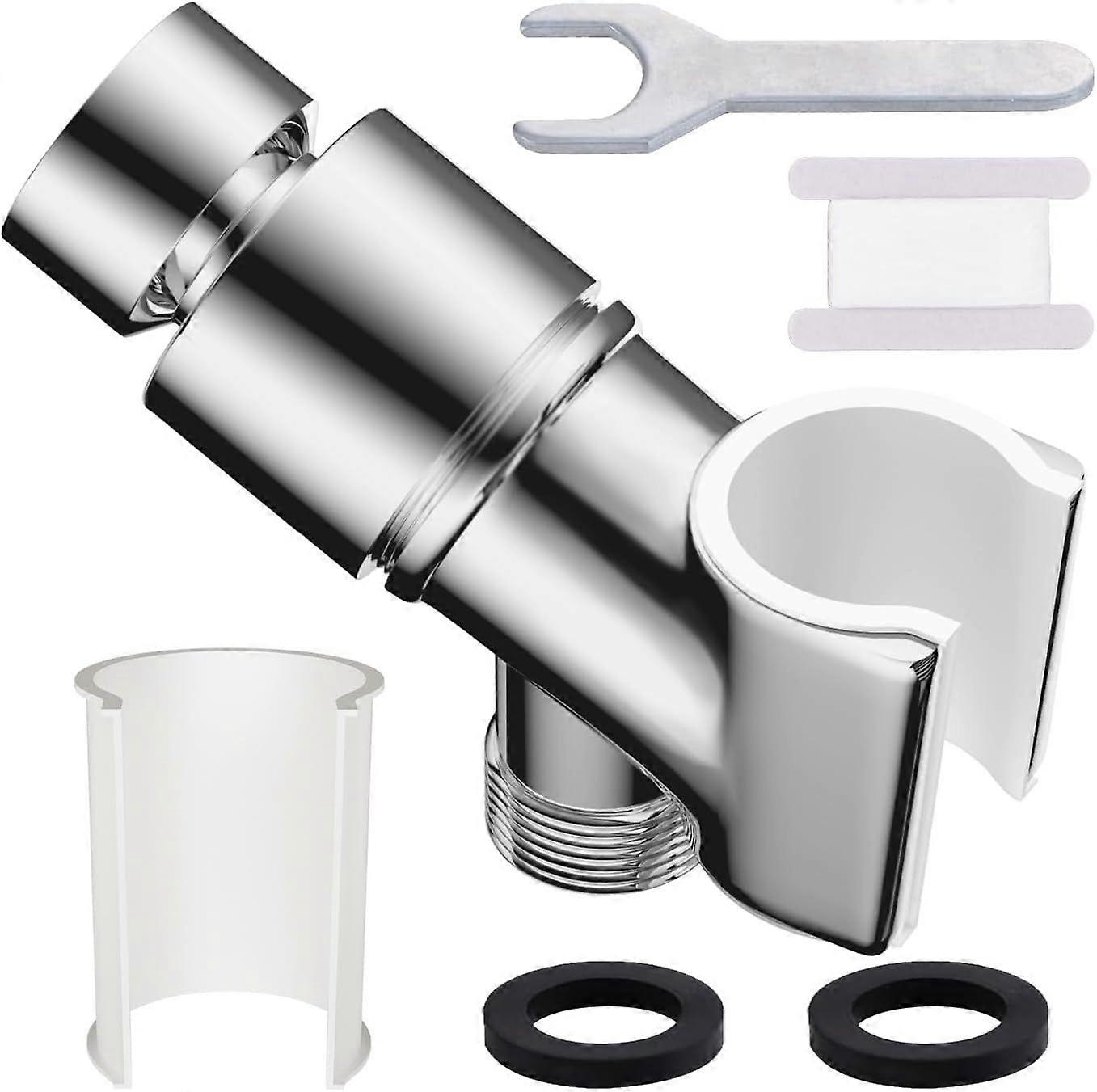 Shower Head Holder for Handheld Shower Head Adjustable Shower Arm Holder with