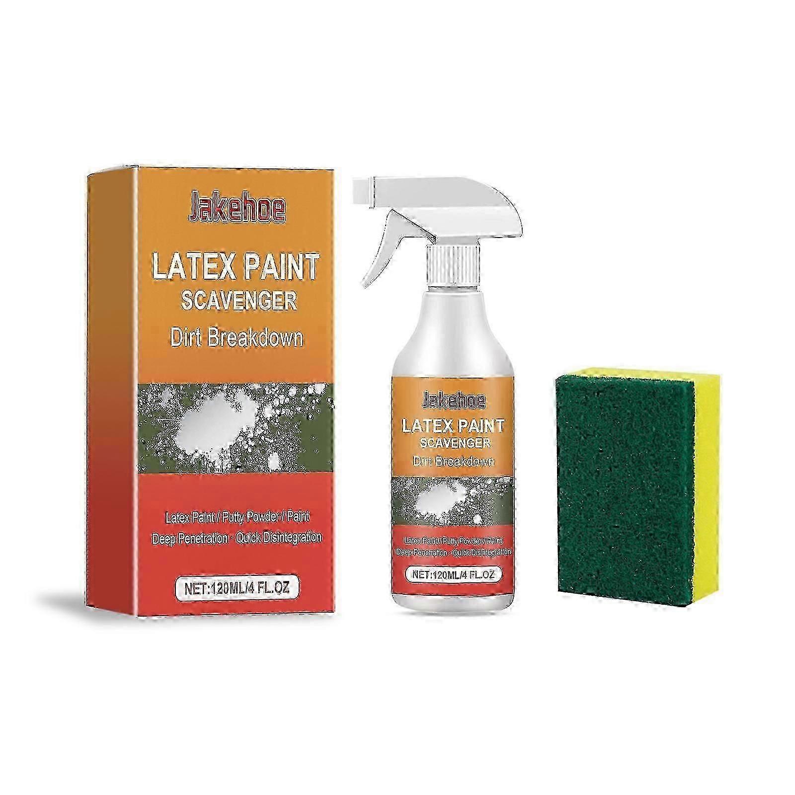 Latex Paint Remover - Effortlessly Clean Paint & Putty Residue, Multi-Surface Cleaner