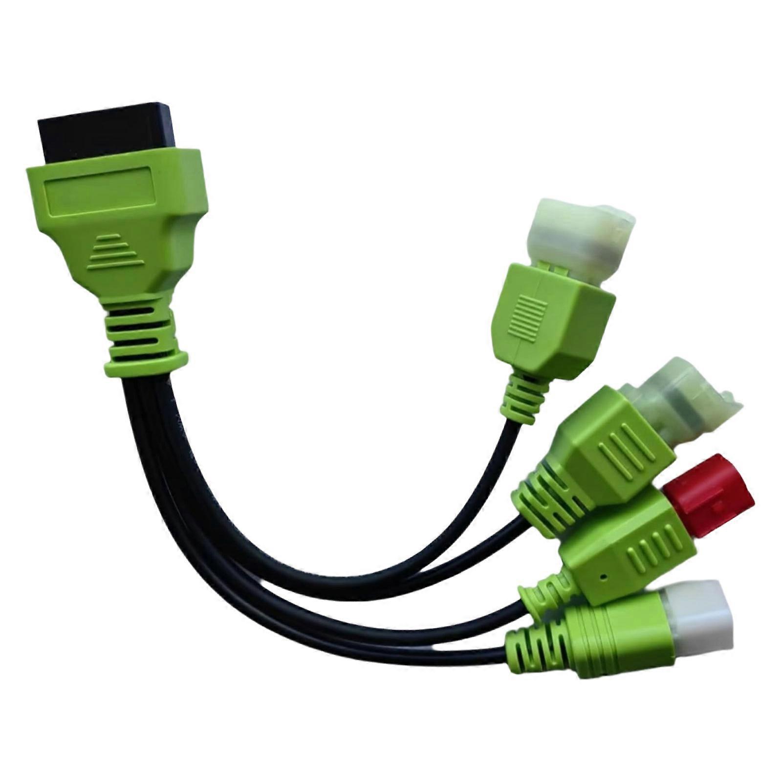 Motorcycle OBD2 Diagnostic Cable with Live Data following & Error Code Scanning Simple Install Suitable for Z Series Multicolor