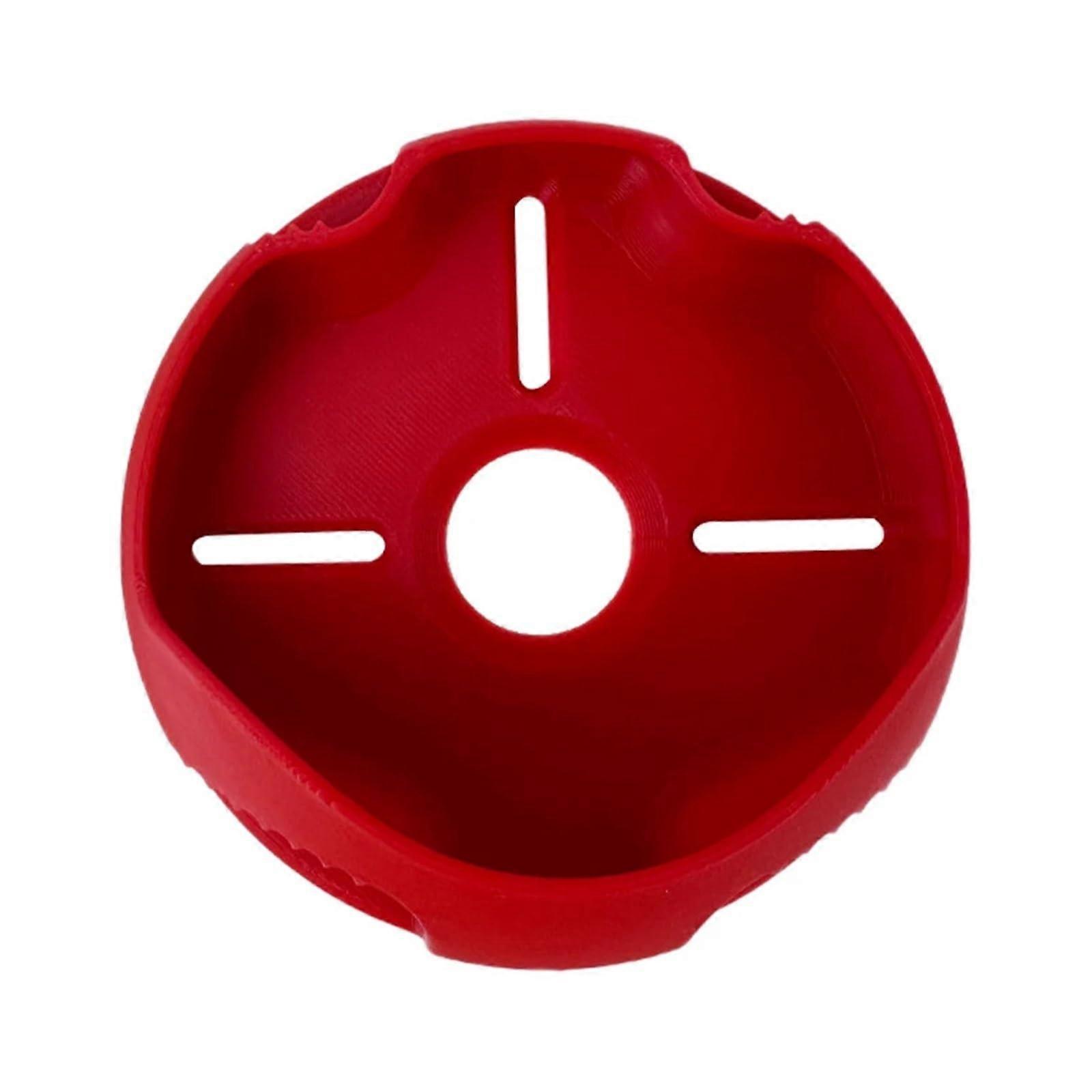 Drill Dust Collector Red Bowl Reusable Debris Catcher with Efficiency Capture Design