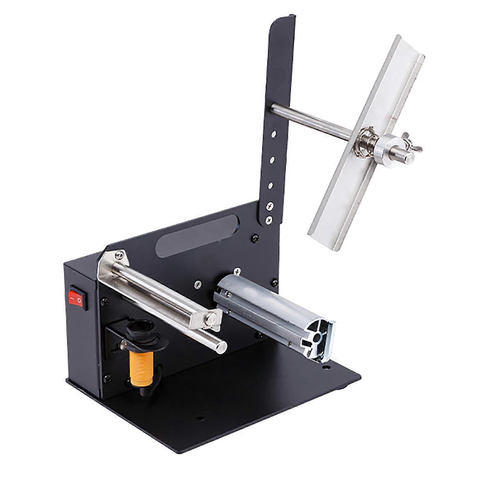 Automatic Label Dispenser with Rewinder, Speed Peeling, Adjustable Speed, for Logistics