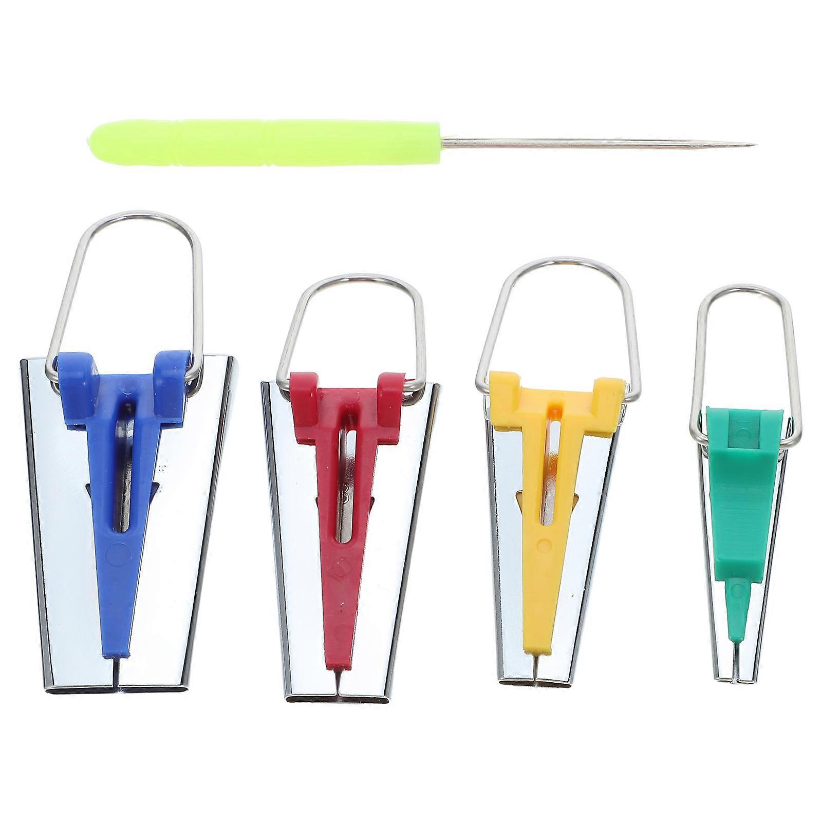 Hemming Sewing Tool Kit 1 Set Device For DIY Projects Suitable For Fabric And 4-Pcs