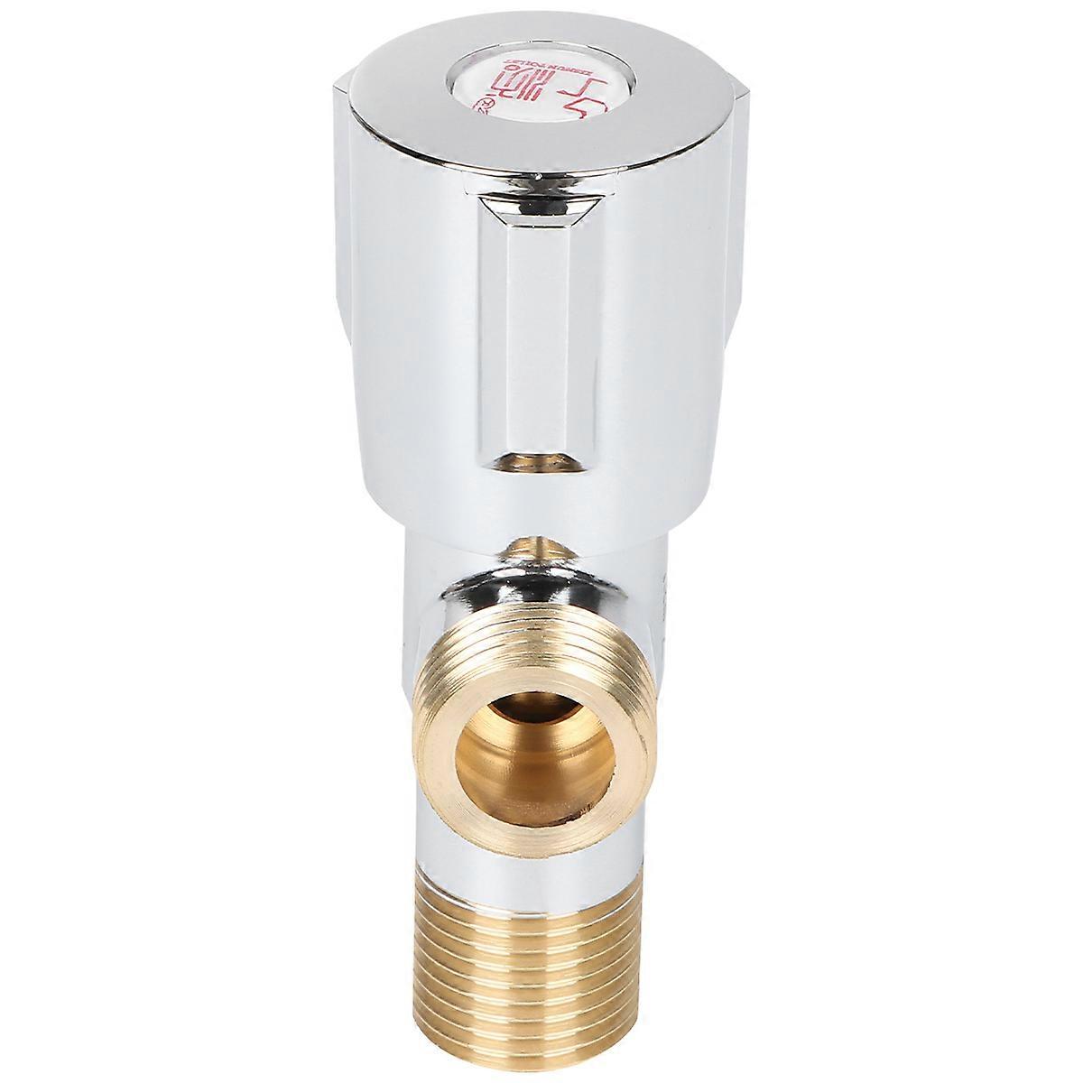 Bathroom Sink Aerator Replacement Copper Water Inlet Control Valve Silver 9x5cm 1Pc