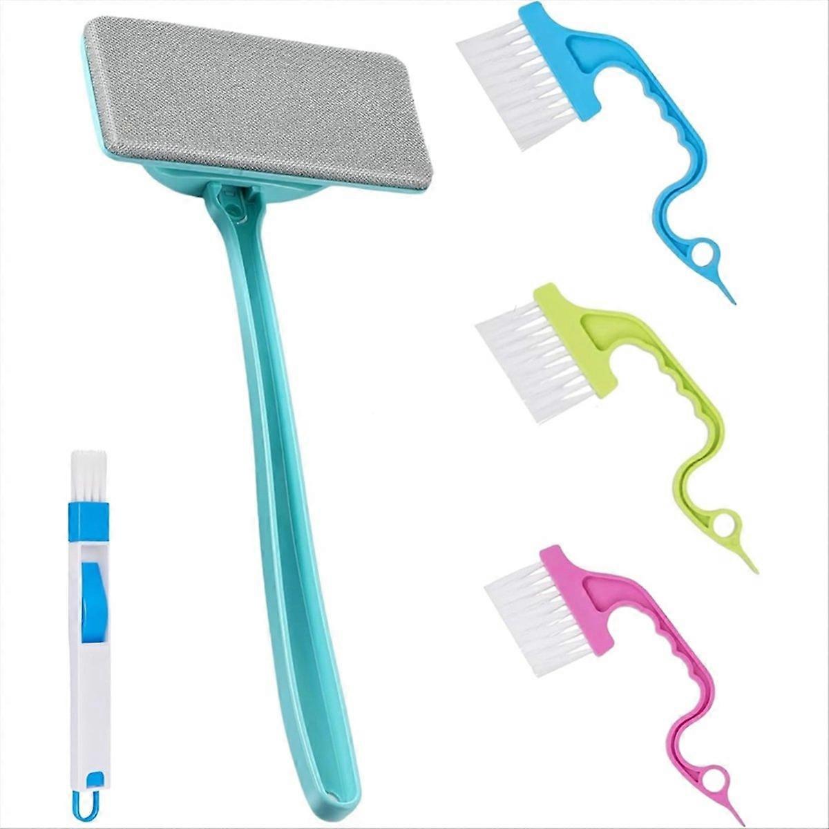 5PCS Mesh Screen Cleaner Kit Detachable Window Screen Cleaning Brush