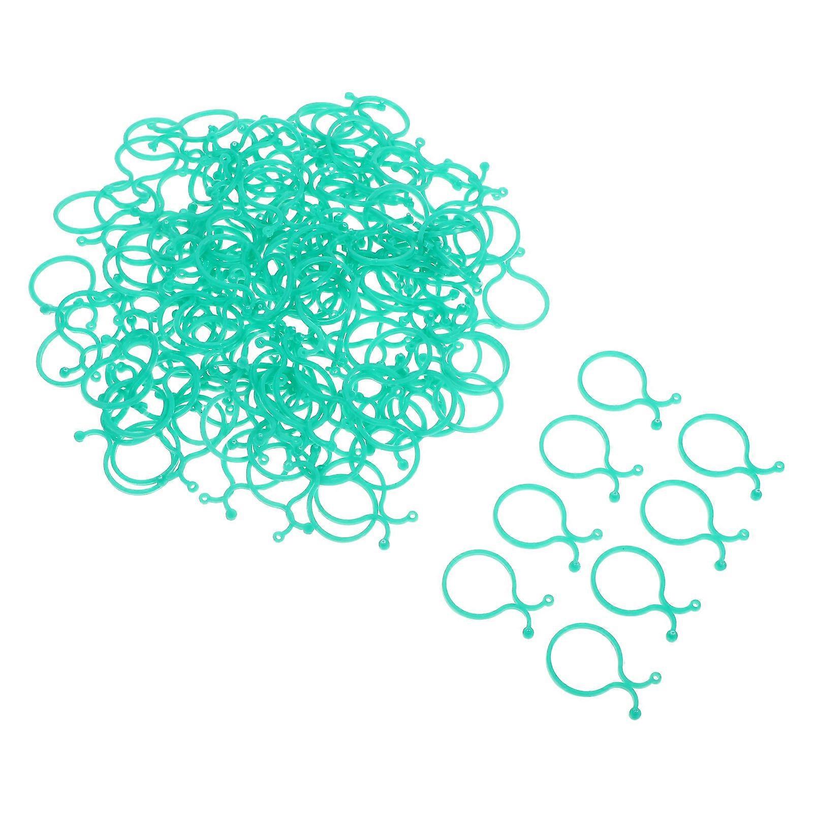 Garden Plant Support Clips for Securing Plants 360Pcs Green PP Material