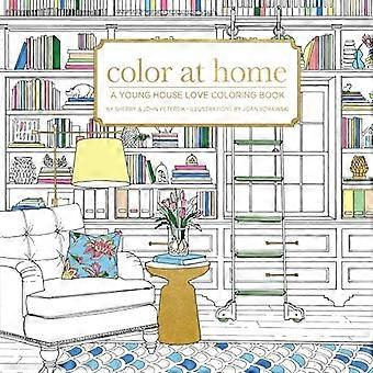 Couleur à la maison : un livre à colorier maison Young Love
