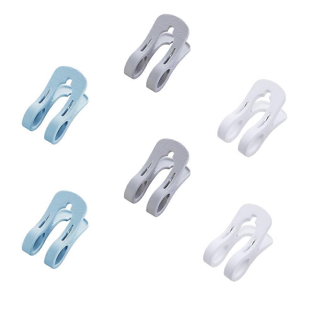Large Clothespin Windproof Clips for Clothes Use 6Pcs Pack