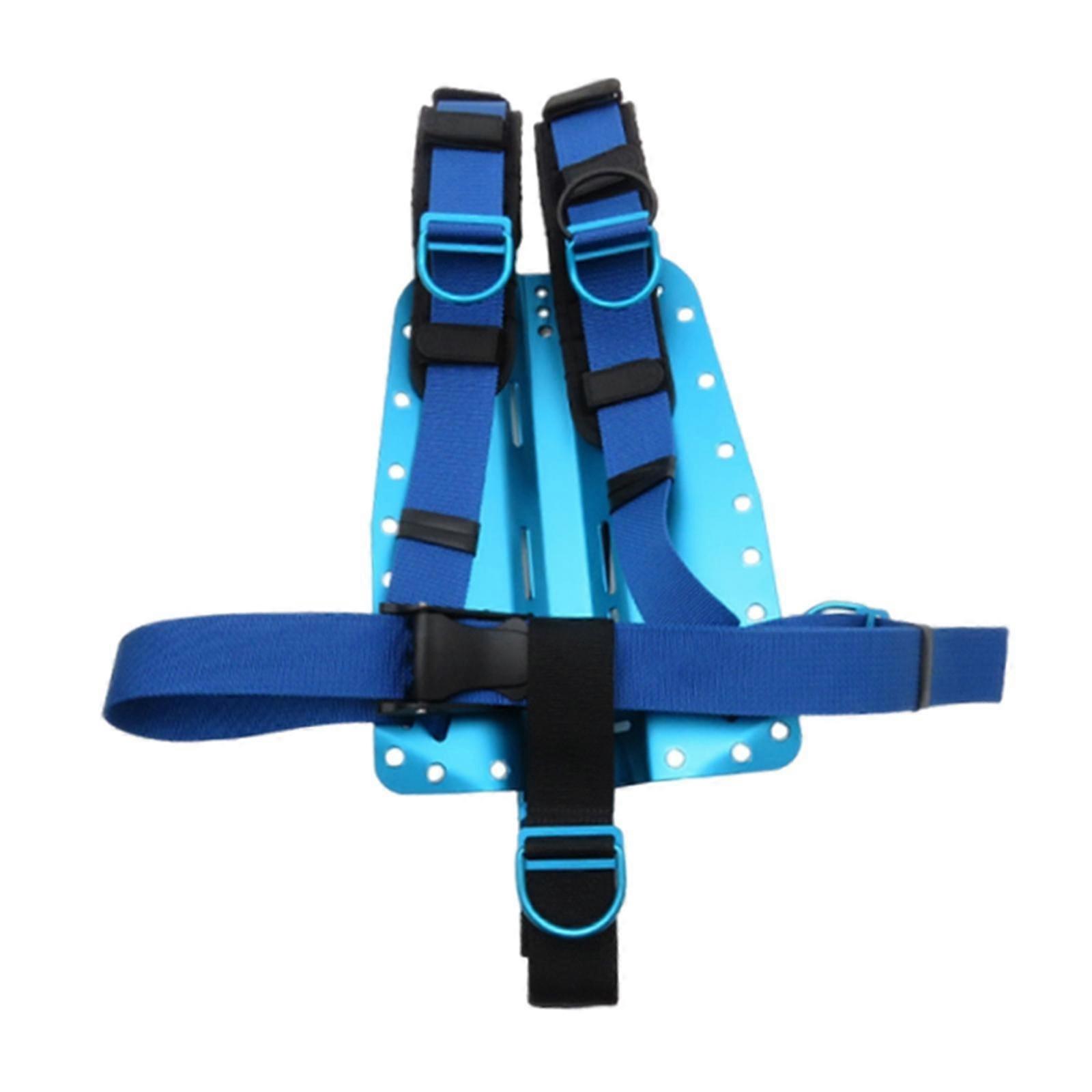 Diving Backplate Harness System Lightweight Dive Accessory PP Waist Buckle Tech
