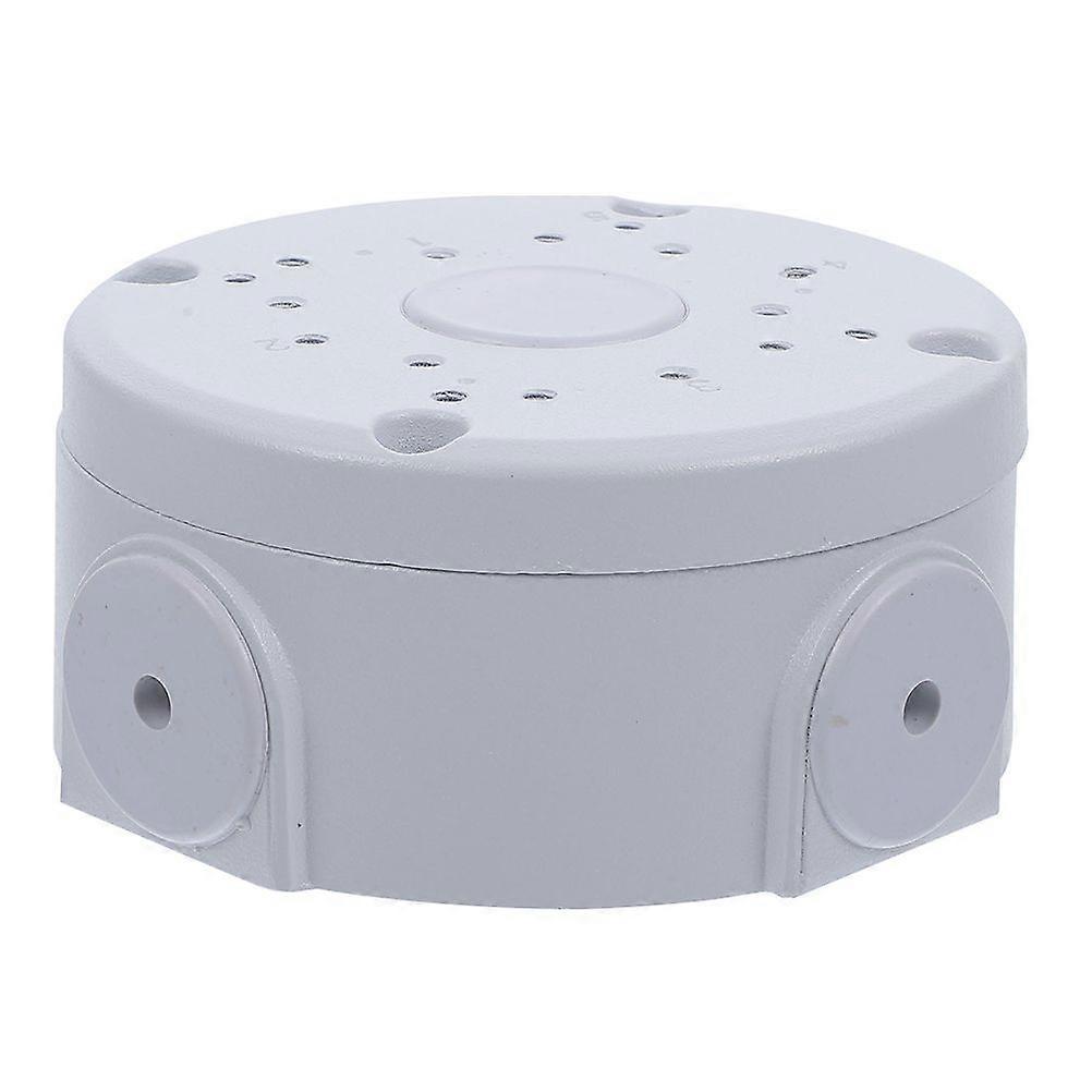 Security Camera Junction Boxes Mount Bracket Aluminum Junction Box Waterproof Hide Cable Junction Box For Security Camera Wall Ceiling 12cm