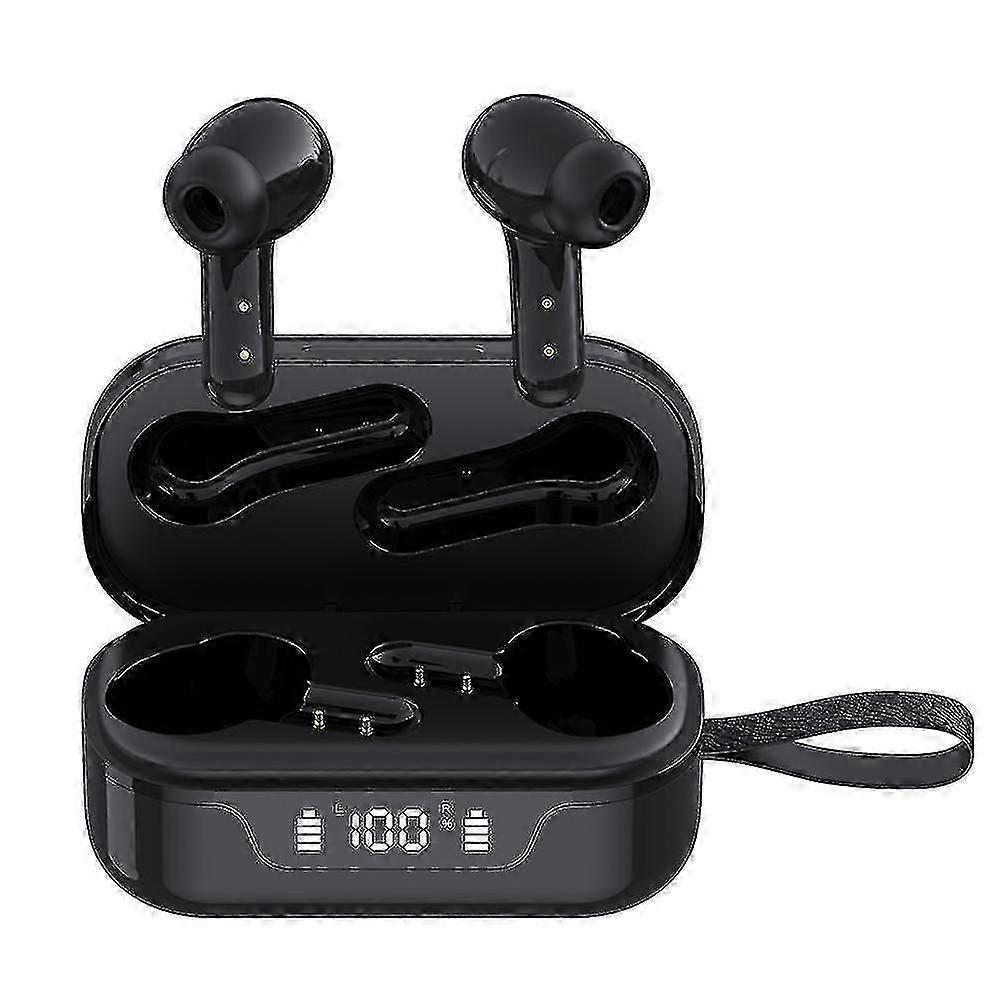 Anc Pro Bluetooth-compatible V5.1 Wireless Waterproof Headset With Active Noise Reduction