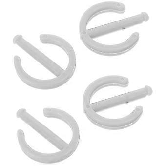 Secure Swing Rail Anti Slip Buckle with Plastic Grip 4Pcs Fasteners