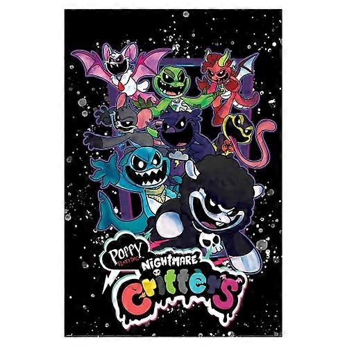 Poppy Playtime Nightmare Critters Maxi Poster