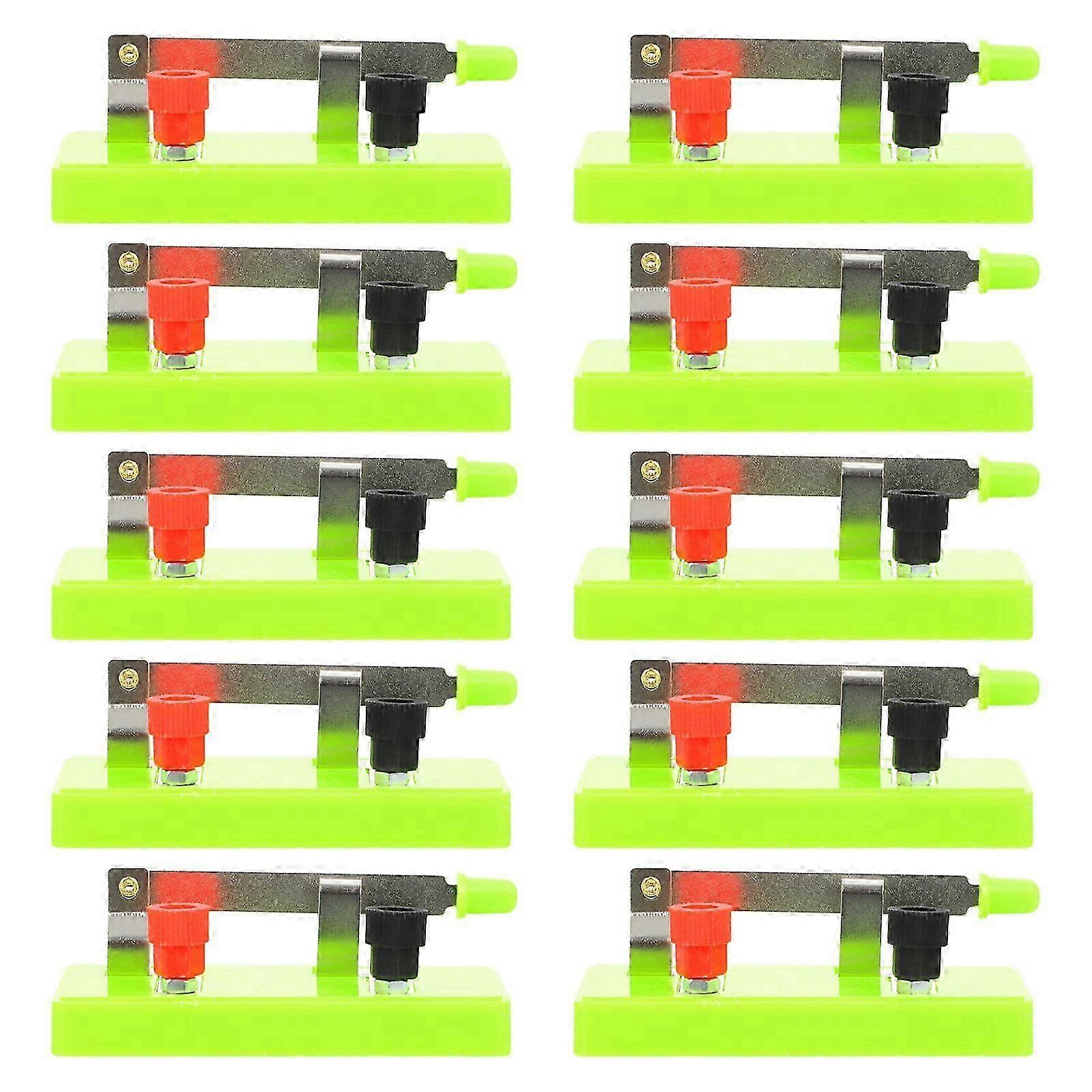 Single Throw Circuit Single Switch for School Electronic Equipment 10Pcs