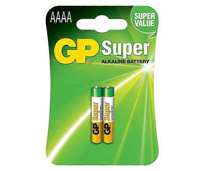 GP Super Alkaline AAAA 25A / LR61 2-pack
