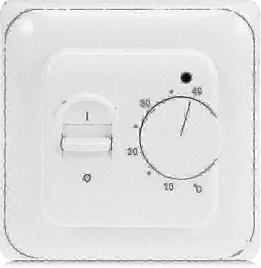 A Programmable Thermostat for Floor Heating, AC 16A Probe, Manual and Mechanical Control