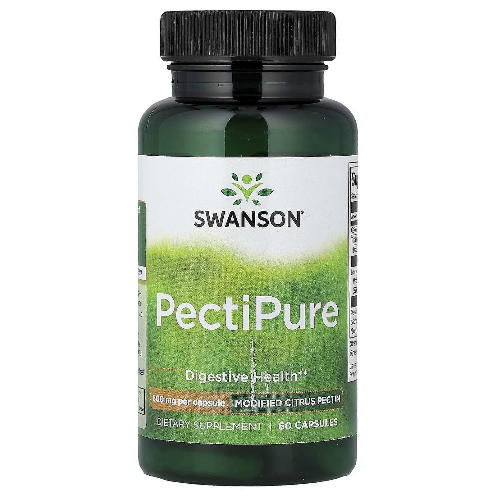 Swanson, PectiPure, 600 mg, 60 Capsules, 2-Pack