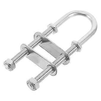 Marine U Bolt - M8 Stainless Steel Boat Tie Down Hardware - Heavy-Duty Fastening Deck Boat Stern Bow Eye For Marine Safety Gear Stern Transom