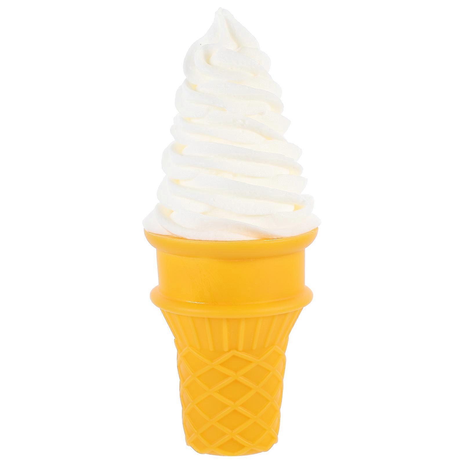 Simulation Ice Cream Model Artificial Ice Cream Model for Display