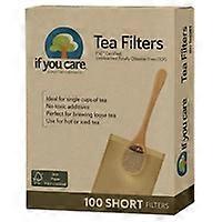 Small paper tea filters 100 units