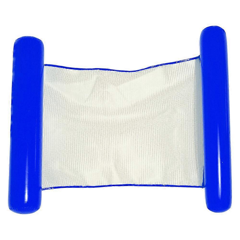 Hammock inflatable pool float, pool float lounger, pool float chair, multipurpose pool hammock - navy