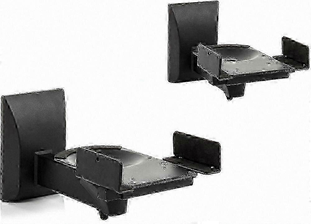 Wall Mount Speaker Bracket Pair, 25kg Capacity Each