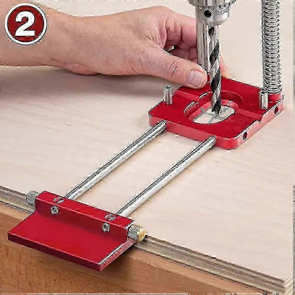 Woodworking Drill Locator Adjustable Precision Drilling Locator Guide Tools
