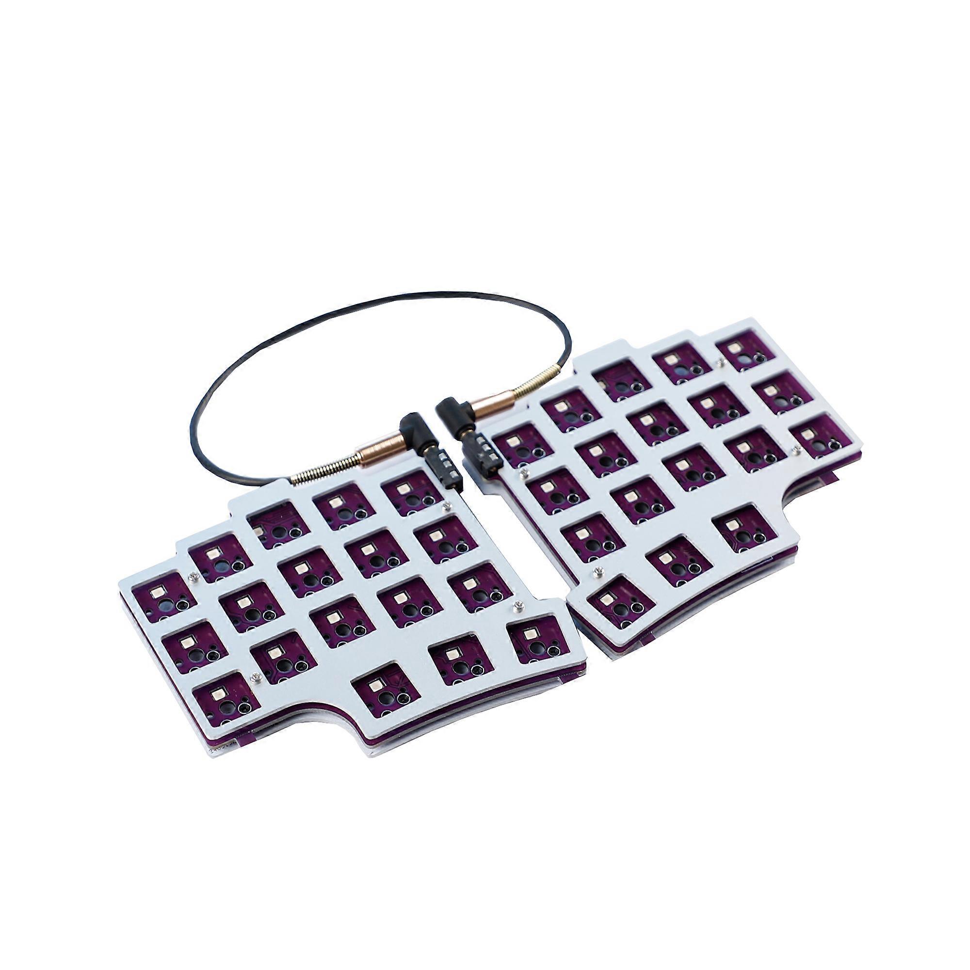 Split 36 Ergonomics 40% Layout Hotswappable Mechanical Keyboard RGB All keys programmable