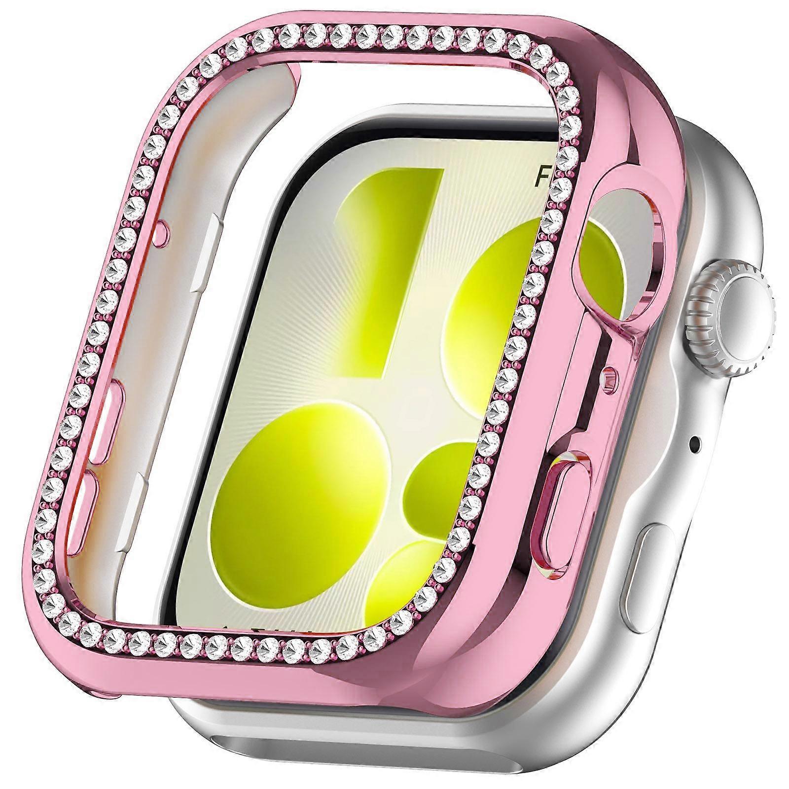 xDfind Single Row Diamond Hollow PC Watch Case