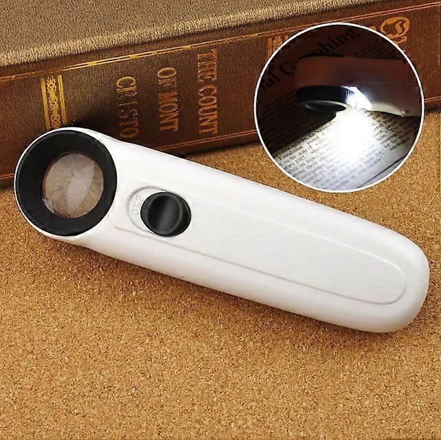 40X Handheld Exclamation Mark Style Magnifier