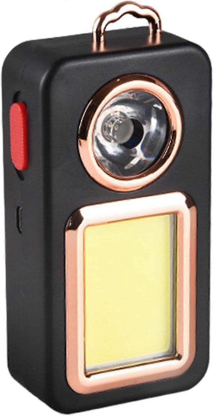 Pocket Work Light - Multifunction Portable Flashlight - Rechargeable Keychain Flashlights, LED Keychain compatible with