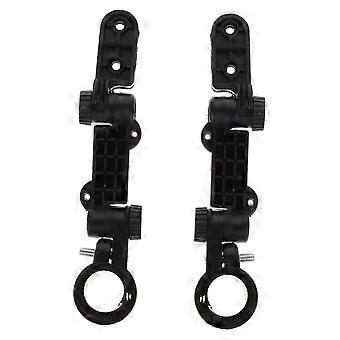 2 clips para parachoques trasero para guardabarros de bicicleta de montaña, protección contra salpicaduras