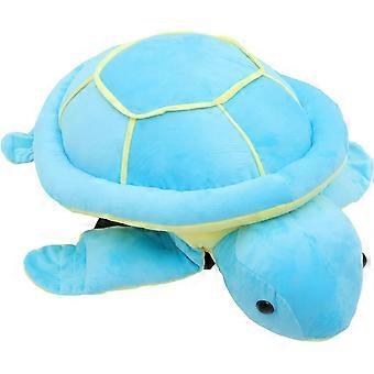 Turtle Shaped Butt Pad for Skiing and Skating, Plush Thickened Hip Protector Cushion, Anti-Fall Padding Suitable for Adults 100-200 Lbs, Blue Winter S