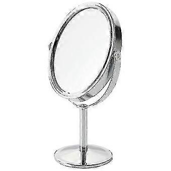 Magnifying Mirror, Large Double Sided 1X/10X Magnification, 360 Degree Swivel with Anti-slip Stand for Makeup Shaving Tweezing