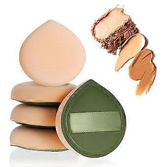 5PCS Makeup Sponge, Foundation Sponges Korean Soft Latex-Free Blender Sponge Teardrop Powder Puff Cushion Puff for Makeup Foundation Liquid Cream Co