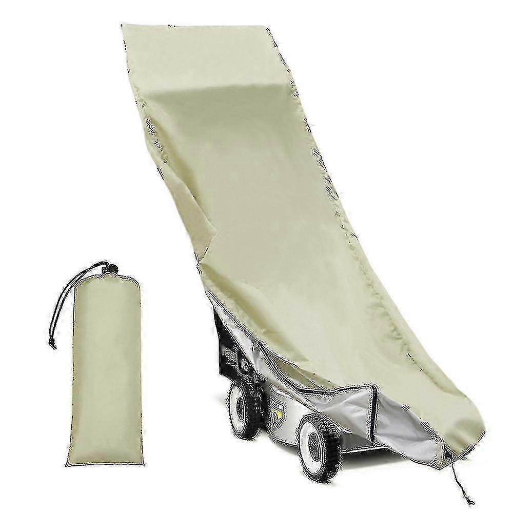 Lawn Mower Cover Waterproof Duty Material Elasticated Hem