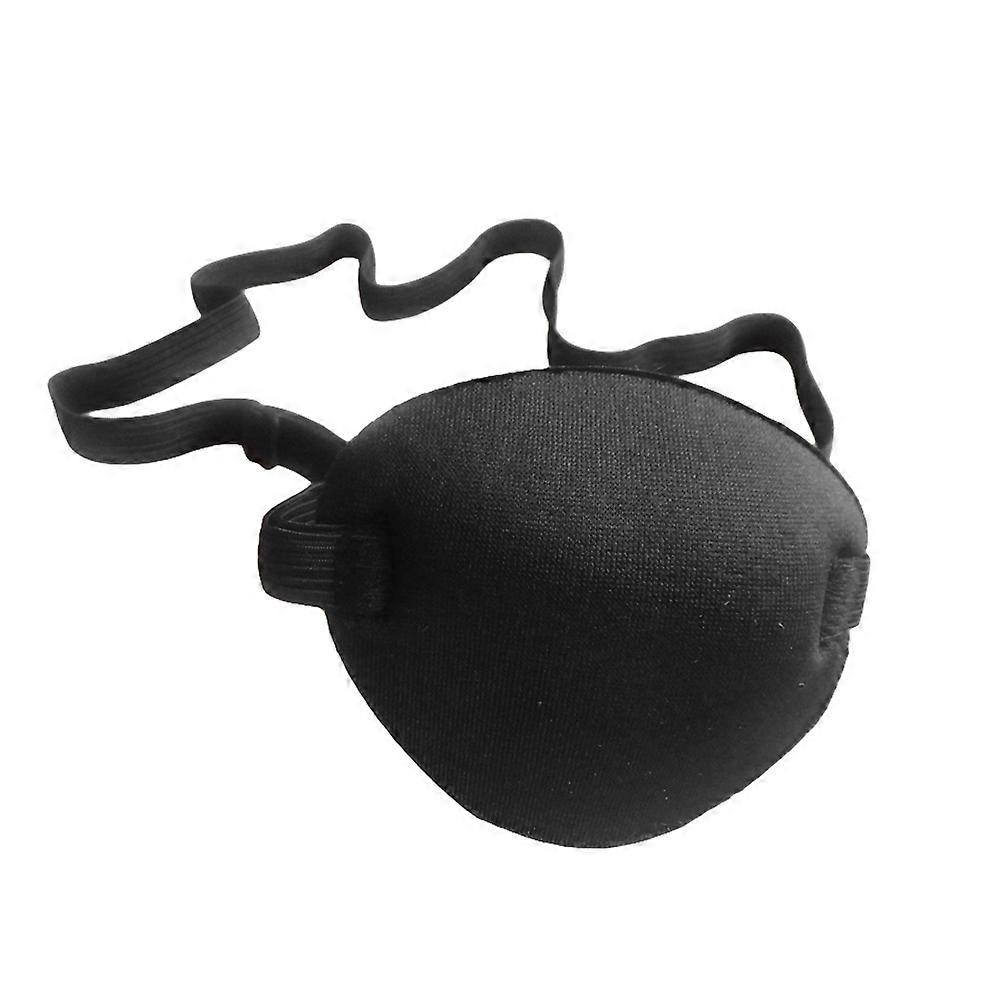 Pirate Eye Patch for Protection 2Pcs Black High-Elastic Sponge