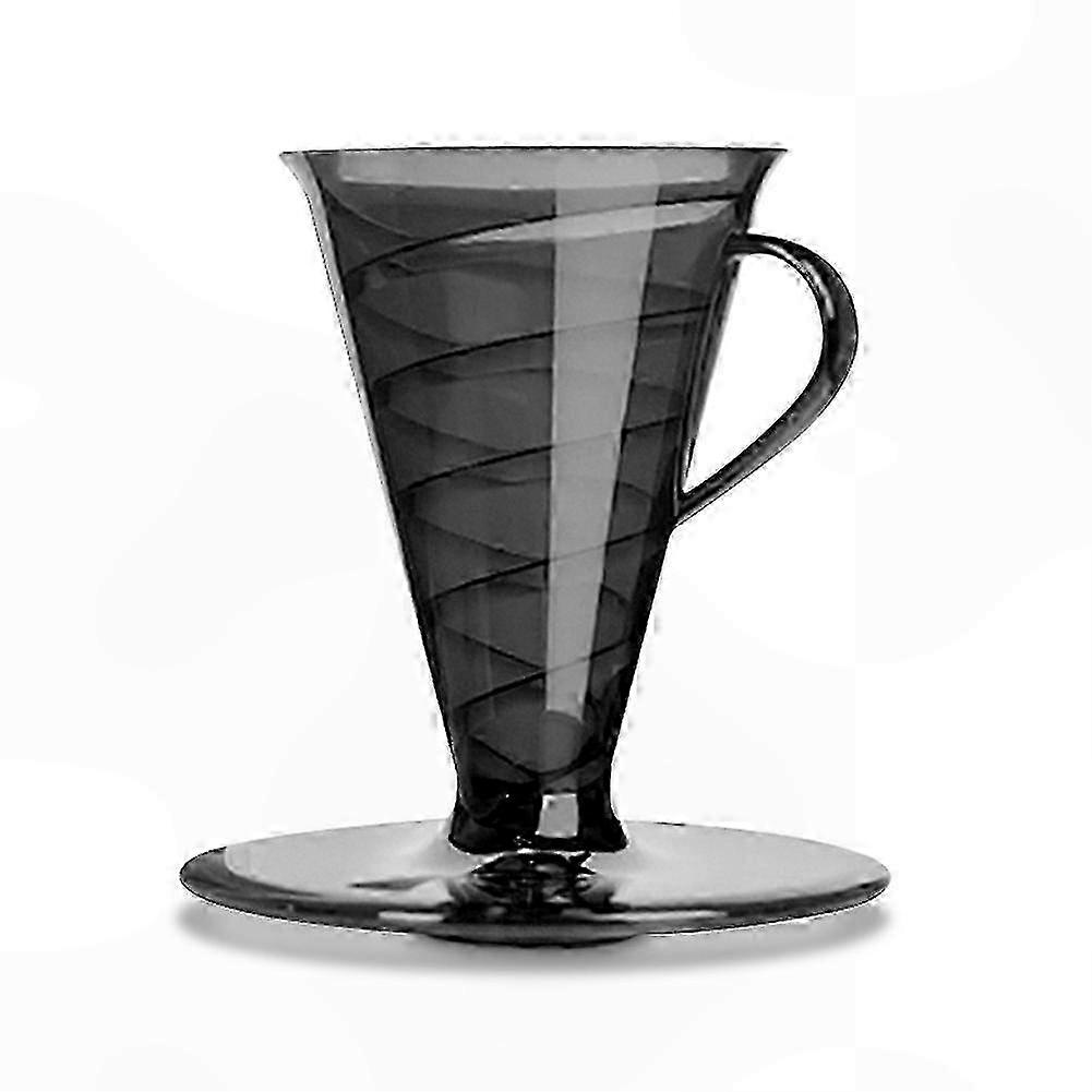 Coffee Dripper & Funnel, V30 Conical for 1-2 Cups Hand Brew, Single Drip Filter Cup