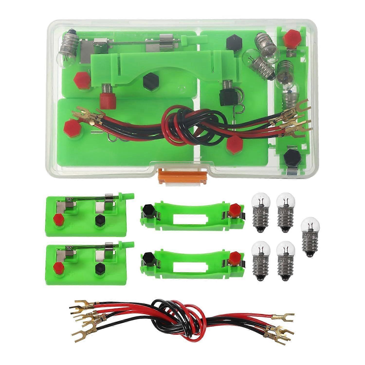 Electric Circuit Science Kit for Series Parallel Physics Lab Experiments