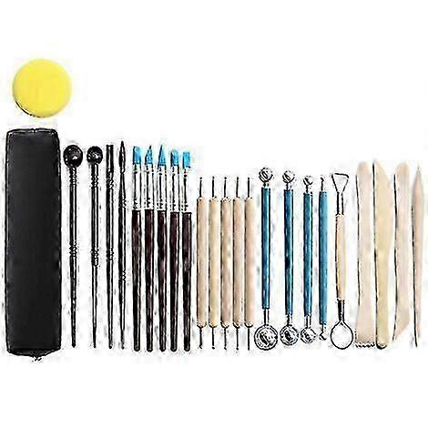 25-Pc Ceramic Sculpting Tool Kit