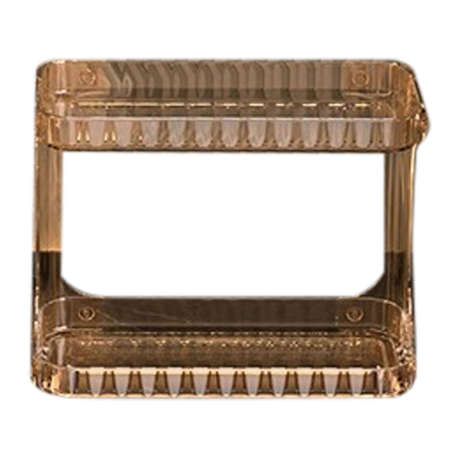 Makeup Storage Rack Double Layer, Countertop Perfume Organizer