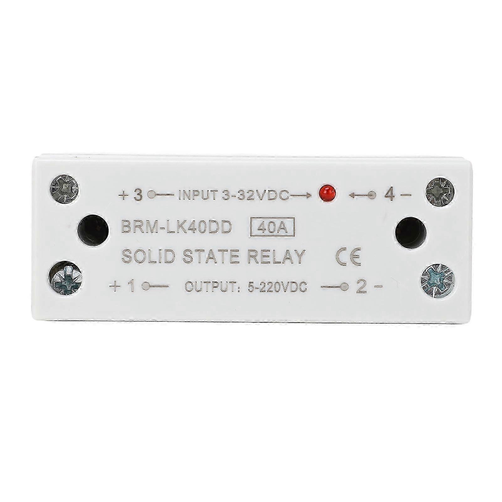 Solid State Relay DC to DC 40A 332VDC Input 5220VDC Output Single Phase Solid State Relay