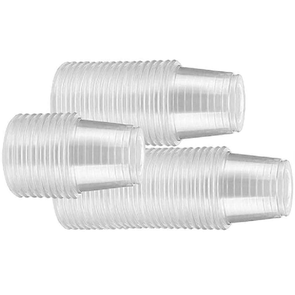 200pcs Small Plastic Cups Clear Shot Cups For Condiments Tasting Samples 20ml